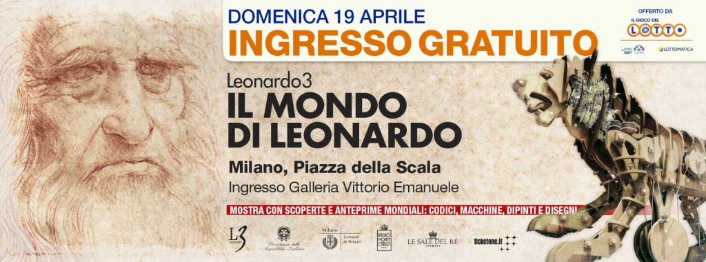 mostra Leonardo3 gratuita_19 aprile